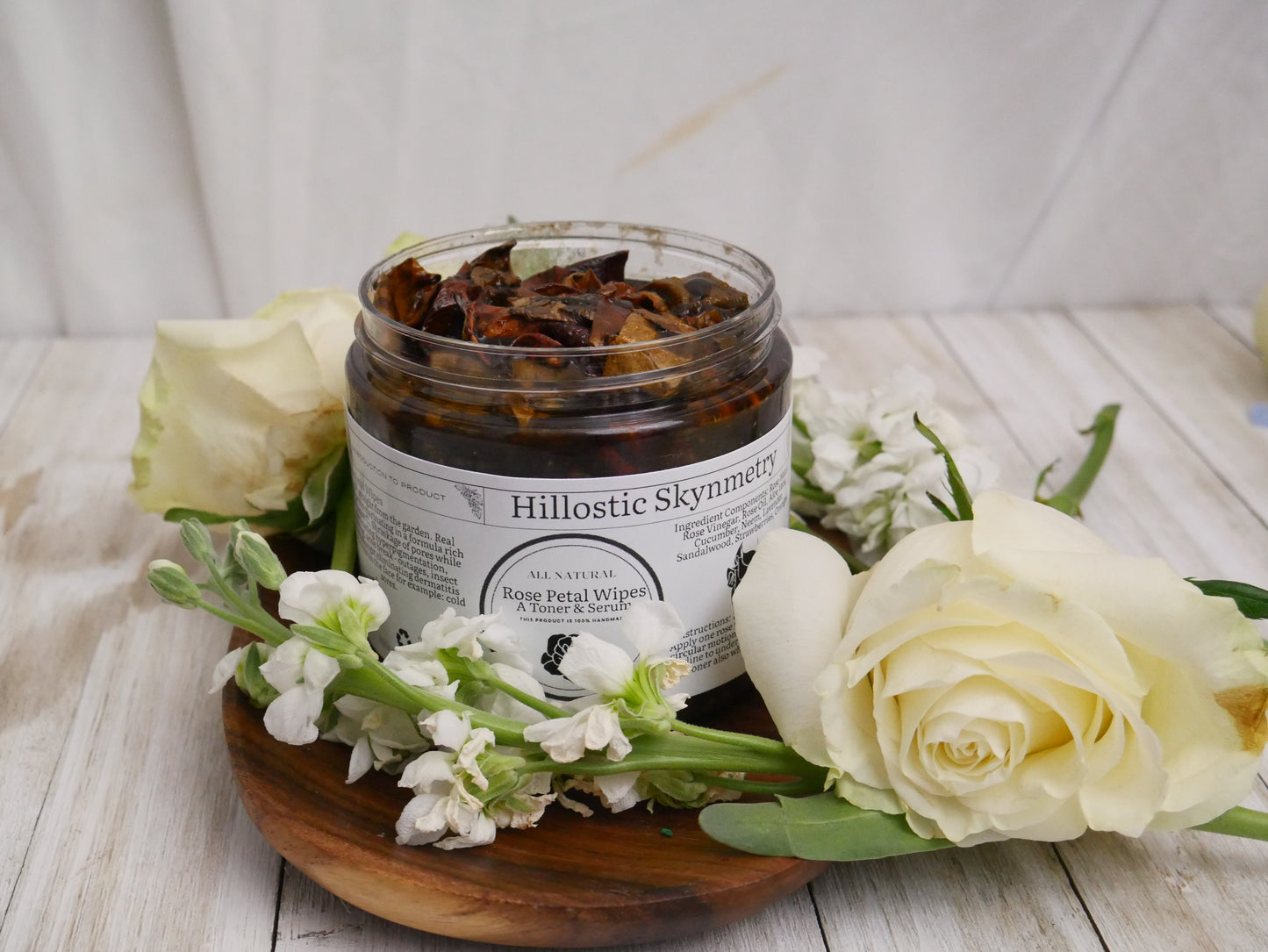 Rose Petals Wipe's Toner & Serum